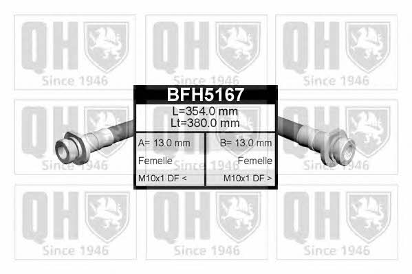 Quinton Hazell BFH5167 Brake Hose BFH5167