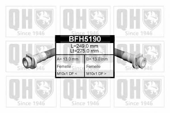 Quinton Hazell BFH5190 Brake Hose BFH5190