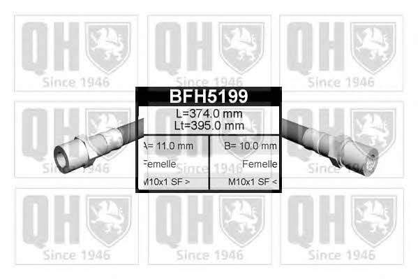 Quinton Hazell BFH5199 Brake Hose BFH5199