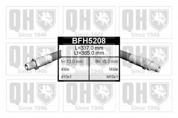 Quinton Hazell BFH5208 Brake Hose BFH5208
