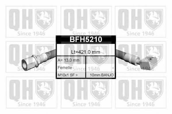 Quinton Hazell BFH5210 Brake Hose BFH5210