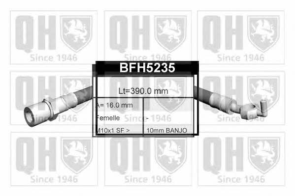 Quinton Hazell BFH5235 Brake Hose BFH5235