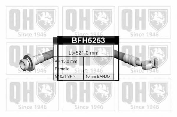 Quinton Hazell BFH5253 Brake Hose BFH5253