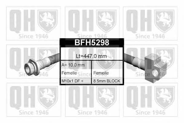 Quinton Hazell BFH5298 Brake Hose BFH5298
