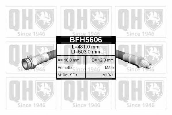 Quinton Hazell BFH5606 Brake Hose BFH5606