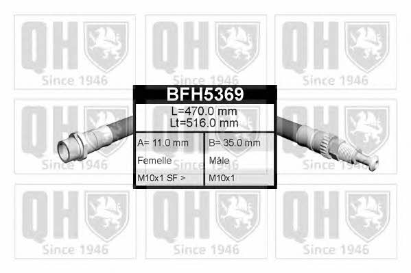 Quinton Hazell BFH5369 Brake Hose BFH5369
