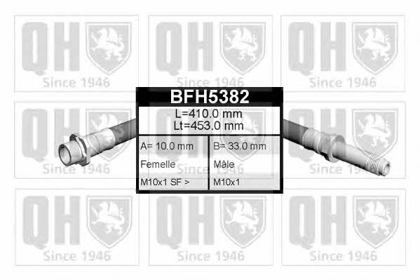 Quinton Hazell BFH5382 Brake Hose BFH5382