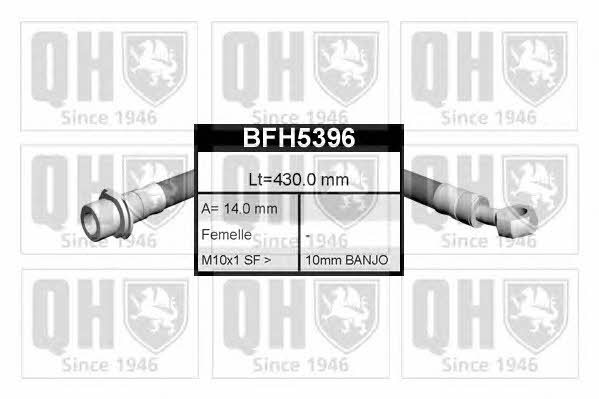 Quinton Hazell BFH5396 Brake Hose BFH5396