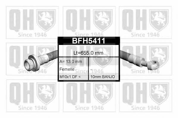 Quinton Hazell BFH5411 Brake Hose BFH5411