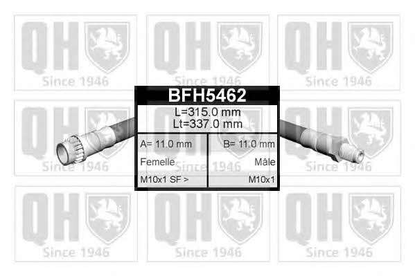 Quinton Hazell BFH5462 Brake Hose BFH5462