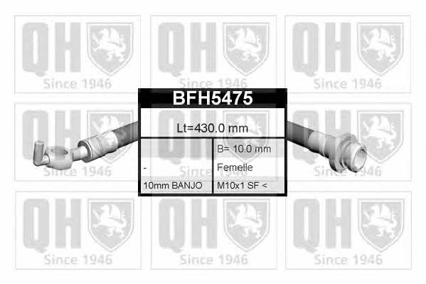Quinton Hazell BFH5475 Brake Hose BFH5475
