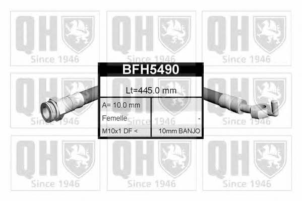 Quinton Hazell BFH5490 Brake Hose BFH5490