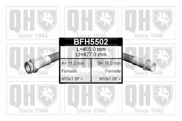 Quinton Hazell BFH5502 Brake Hose BFH5502