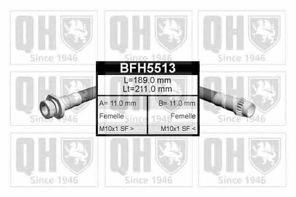 Quinton Hazell BFH5513 Brake Hose BFH5513