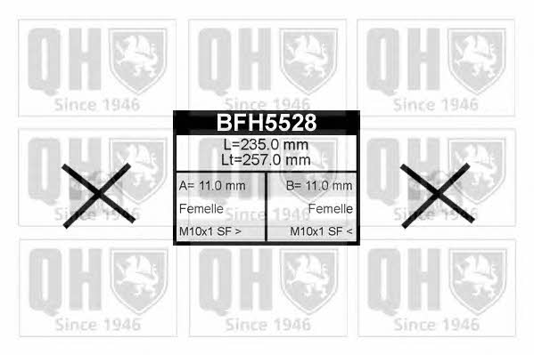 Quinton Hazell BFH5528 Brake Hose BFH5528