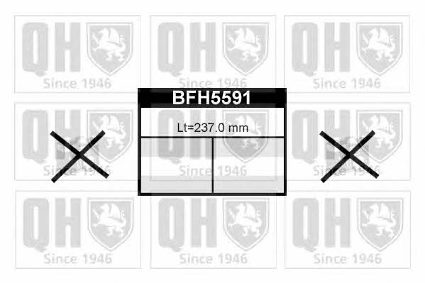 Quinton Hazell BFH5591 Brake Hose BFH5591