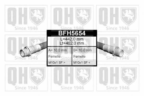 Quinton Hazell BFH5654 Brake Hose BFH5654