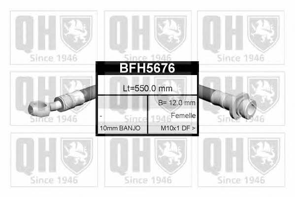 Quinton Hazell BFH5676 Brake Hose BFH5676