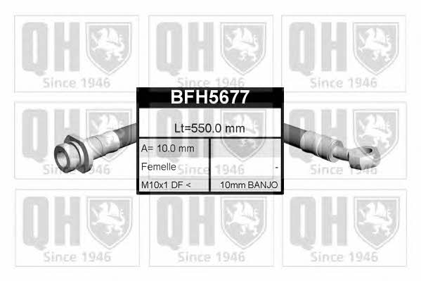 Quinton Hazell BFH5677 Brake Hose BFH5677