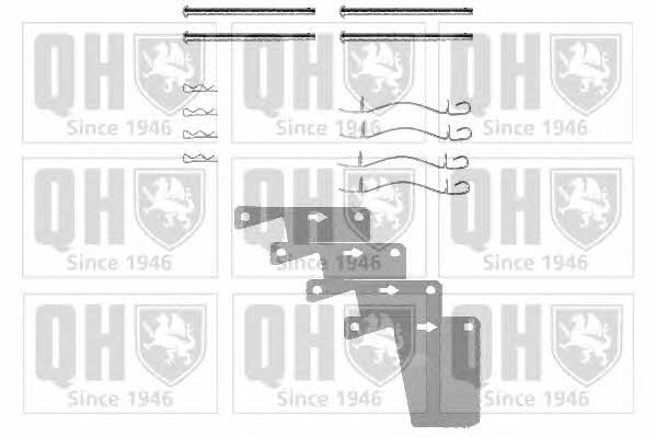 Quinton Hazell BFK647 Mounting kit brake pads BFK647