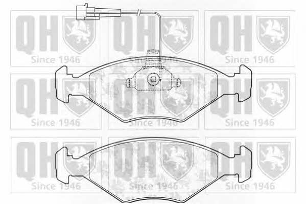 Quinton Hazell BP1014 Brake Pad Set, disc brake BP1014