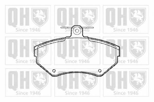Quinton Hazell BP1063 Brake Pad Set, disc brake BP1063