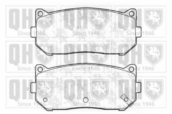 Quinton Hazell BP1072 Brake Pad Set, disc brake BP1072