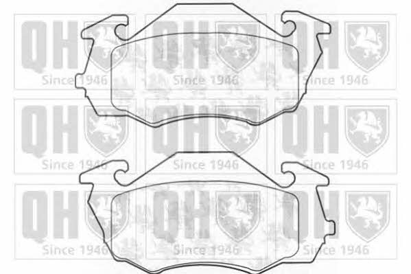 Quinton Hazell BP1176 Brake Pad Set, disc brake BP1176