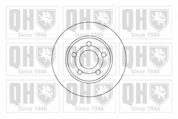 Quinton Hazell BDC3316 Front brake disc ventilated BDC3316