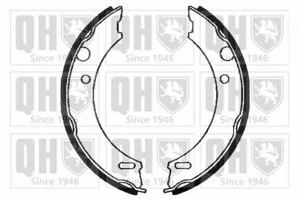 Quinton Hazell BS885 Parking brake shoes BS885