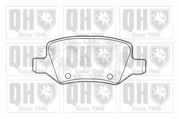 Quinton Hazell BP1249 Brake Pad Set, disc brake BP1249