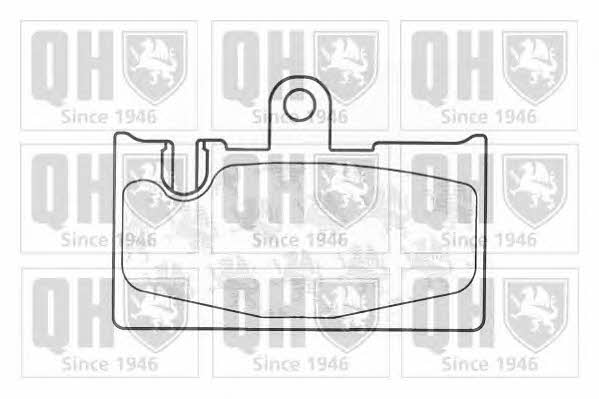 Quinton Hazell BP1296 Brake Pad Set, disc brake BP1296
