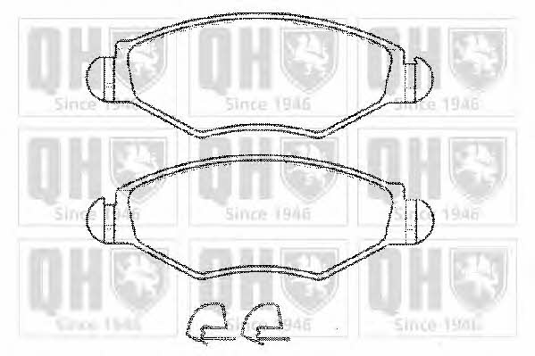 Quinton Hazell BP1304 Brake Pad Set, disc brake BP1304