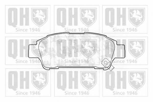 Quinton Hazell BP1328 Brake Pad Set, disc brake BP1328