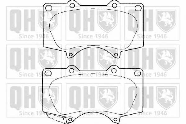 Quinton Hazell BP1363 Brake Pad Set, disc brake BP1363