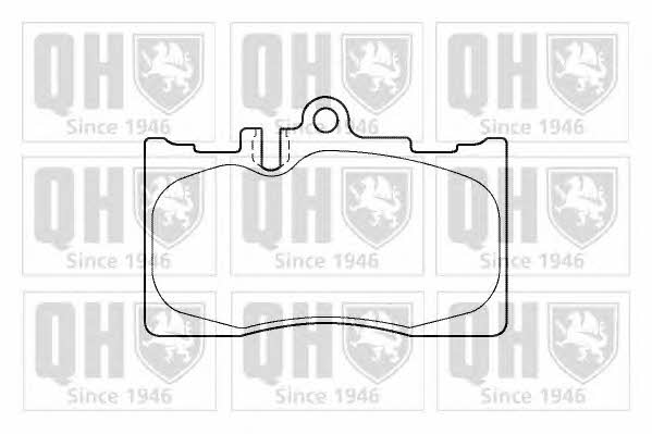 Quinton Hazell BP1367 Brake Pad Set, disc brake BP1367