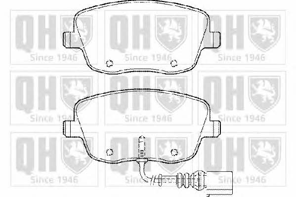 Quinton Hazell BP1370 Brake Pad Set, disc brake BP1370