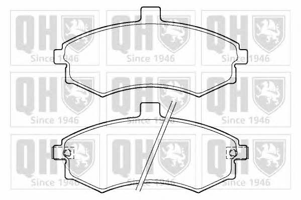 Quinton Hazell BP1374 Brake Pad Set, disc brake BP1374
