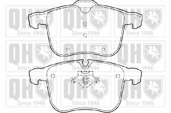 Quinton Hazell BP1392 Brake Pad Set, disc brake BP1392