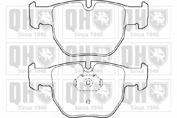 Quinton Hazell BP1410 Brake Pad Set, disc brake BP1410