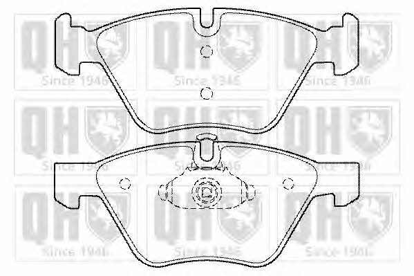 Quinton Hazell BP1424 Brake Pad Set, disc brake BP1424