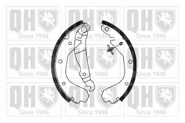 Quinton Hazell BS709 Brake shoe set BS709