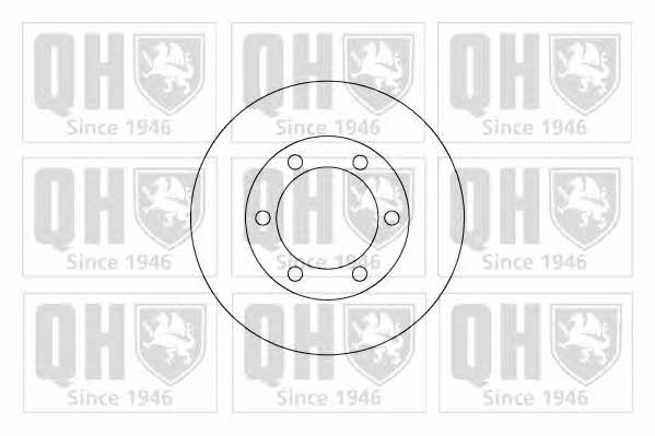 Quinton Hazell BDC3781 Front brake disc ventilated BDC3781