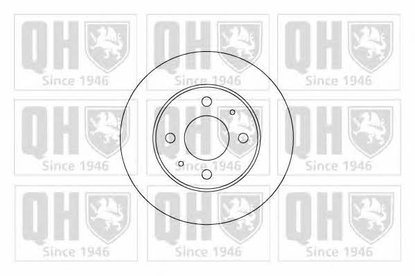 Quinton Hazell BDC3809 Front brake disc ventilated BDC3809