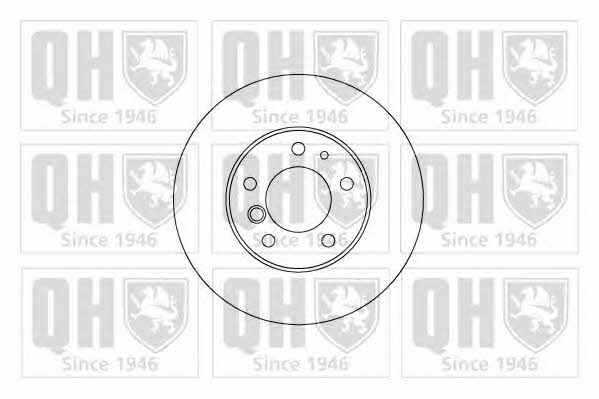 Quinton Hazell BDC4522 Front brake disc ventilated BDC4522