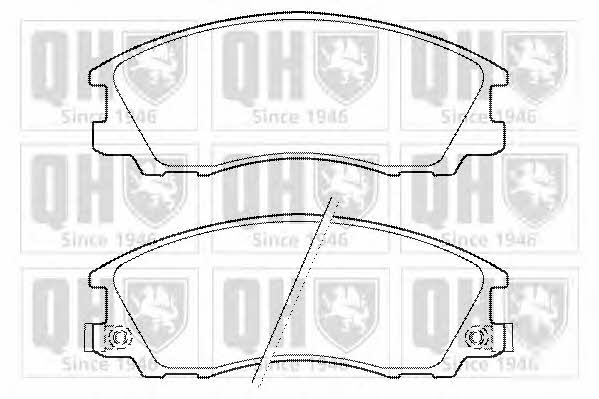 Quinton Hazell BP1445 Brake Pad Set, disc brake BP1445