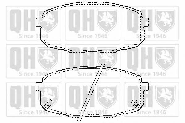 Quinton Hazell BP1447 Brake Pad Set, disc brake BP1447
