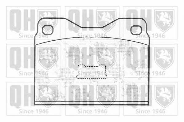 Quinton Hazell BP146 Brake Pad Set, disc brake BP146