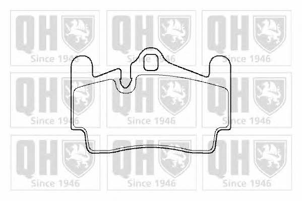 Quinton Hazell BP1463 Brake Pad Set, disc brake BP1463
