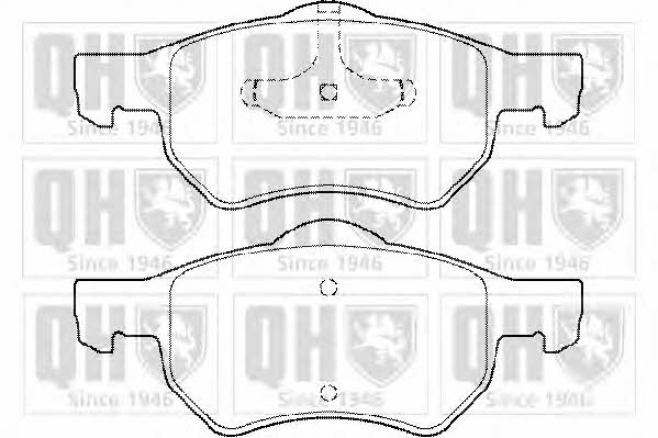 Quinton Hazell BP1468 Brake Pad Set, disc brake BP1468